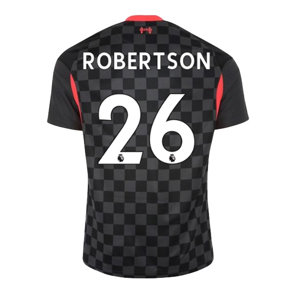 Maglia Liverpool NO.26 Robertson Third 20/21 Nero